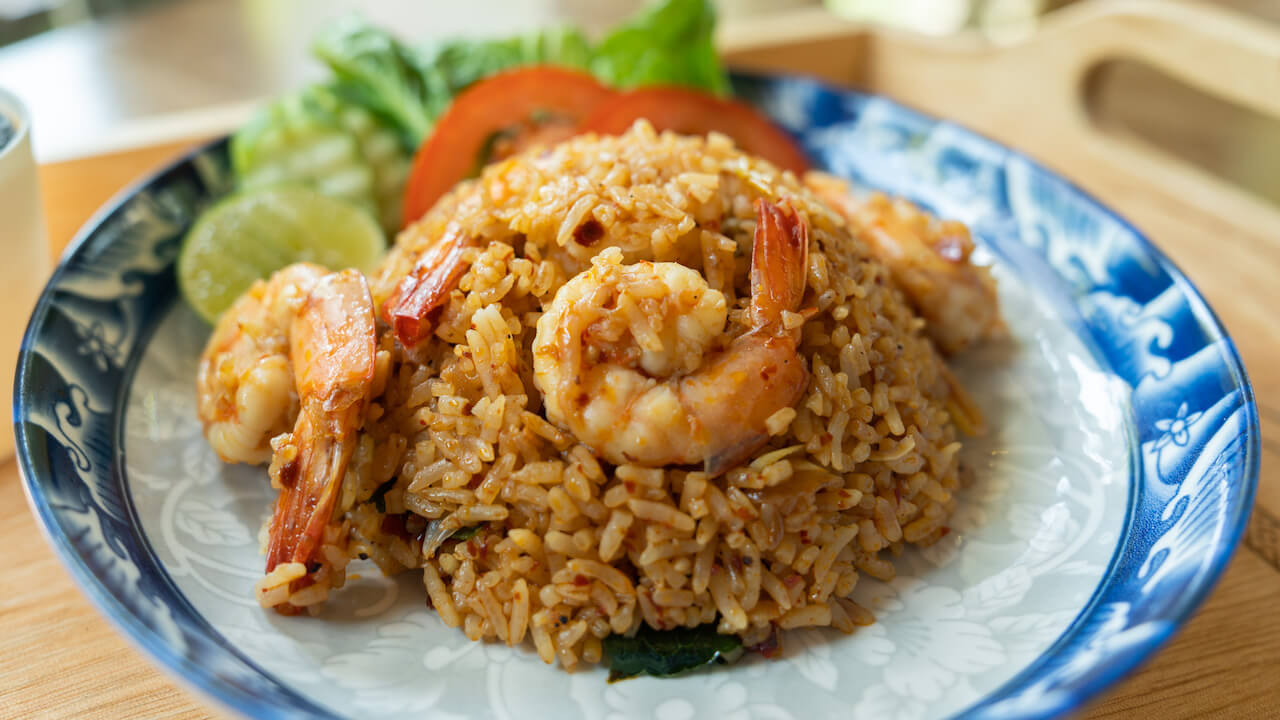 Shrimp Tom Yum Fried Rice