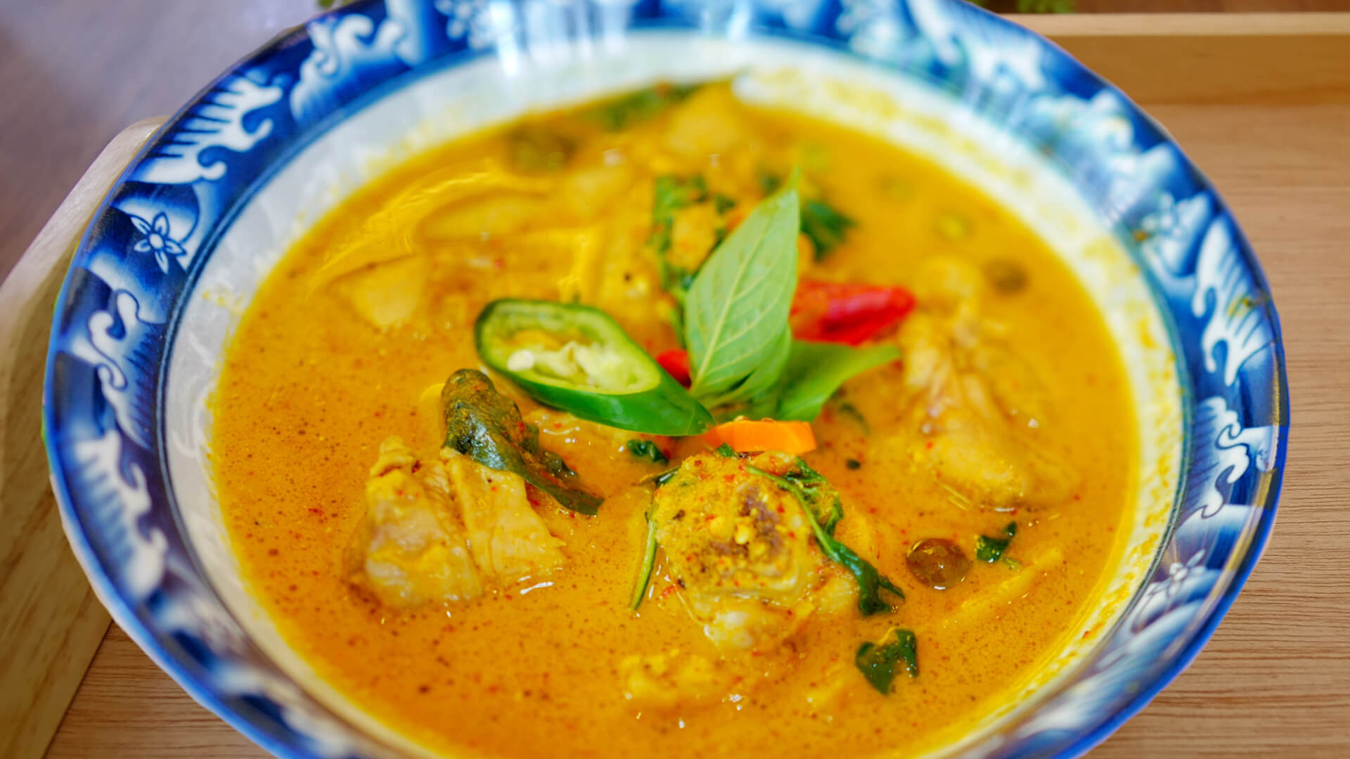 Southern Thai Spicy Pork/Chicken Curry with Coconut Heart