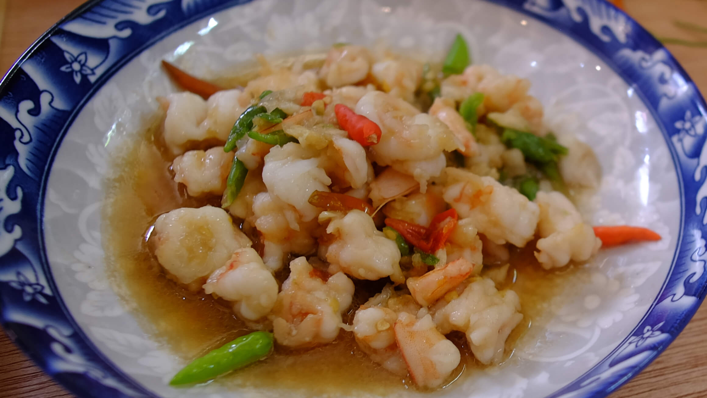Stir-fried Shrimp with Chili